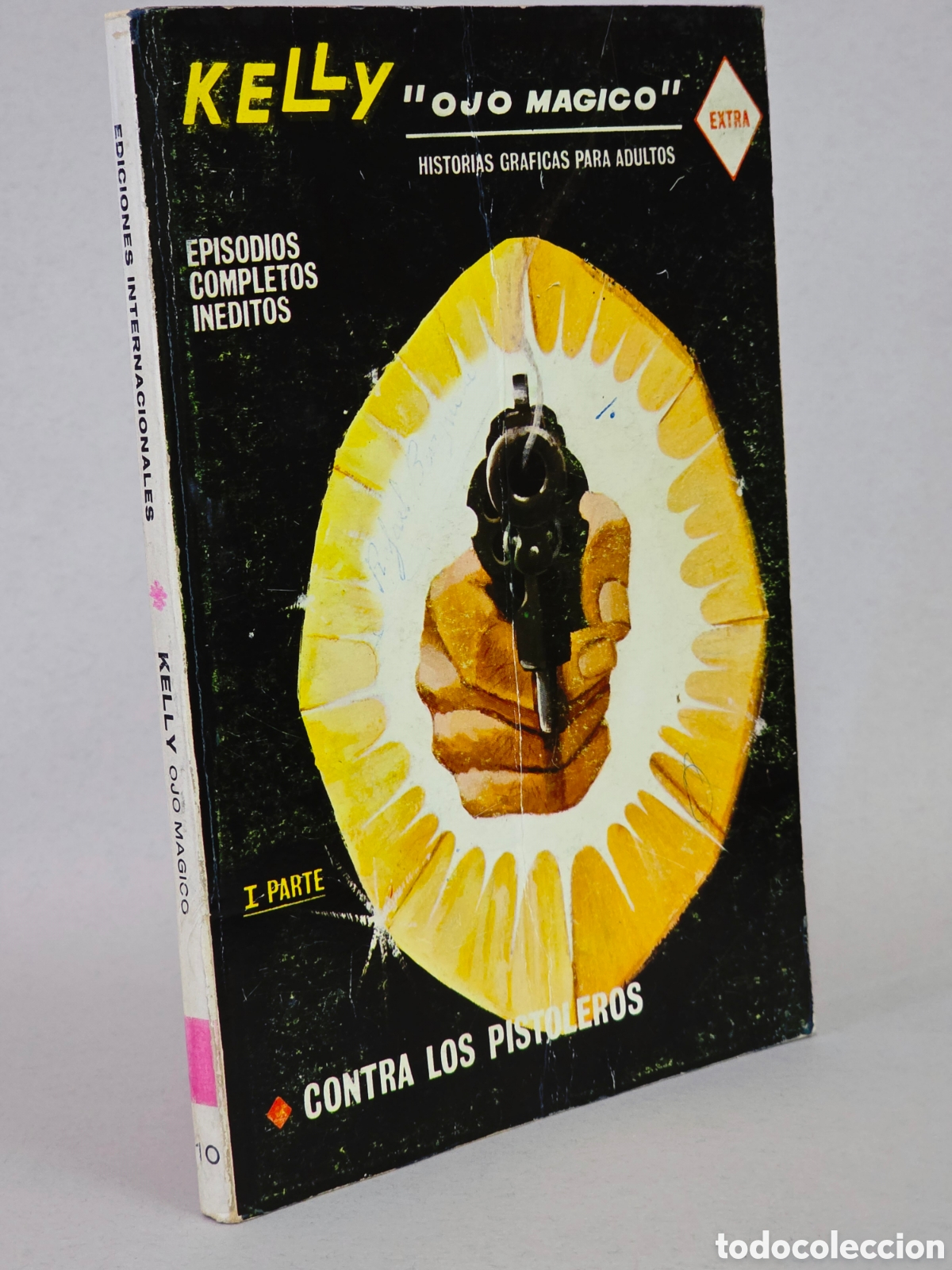 Comics: C&Oacute;MIC KELLY OJO M&Aacute;GICO 10 CONTRA LOS PISTOLEROS VERTICE TACO FLEETWAY BUEN ESTADO