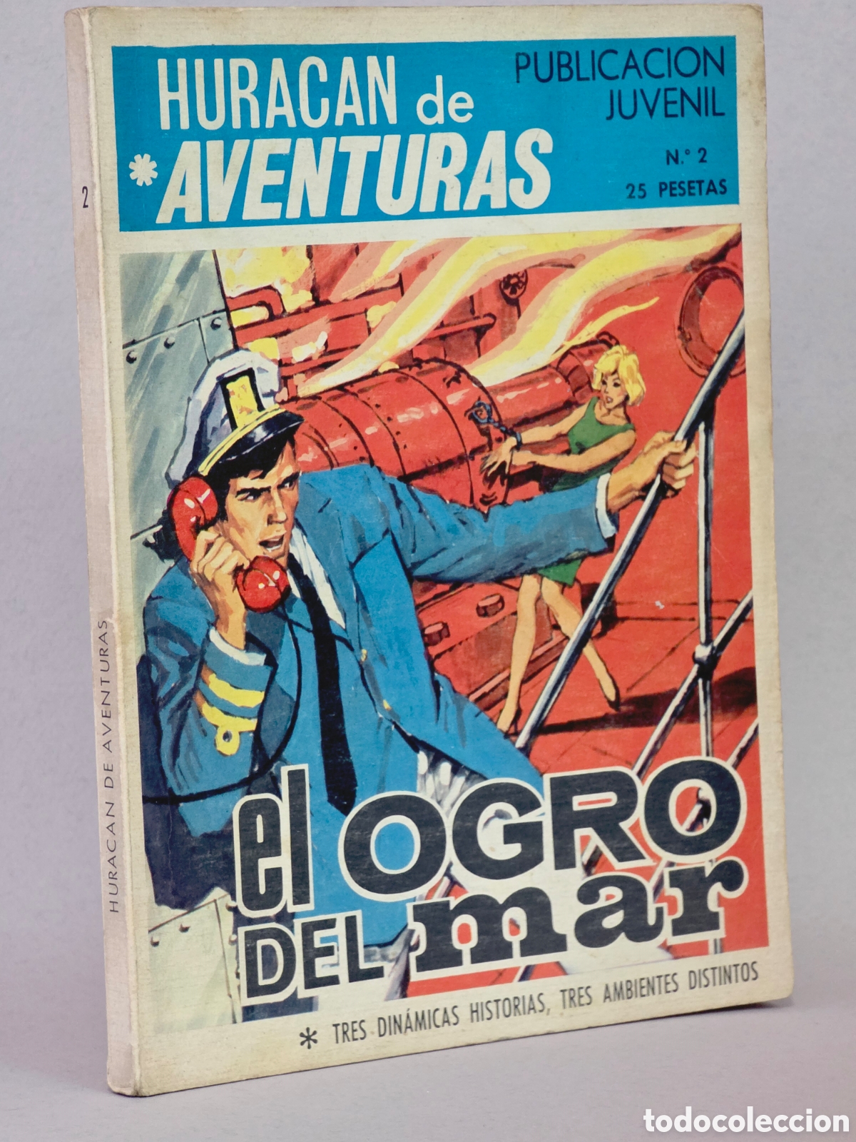 C&oacute;mics: C&Oacute;MIC HURAC&Aacute;N DE AVENTURAS 2 EL OGRO DEL MAR TORAY NORMAL ESTADO