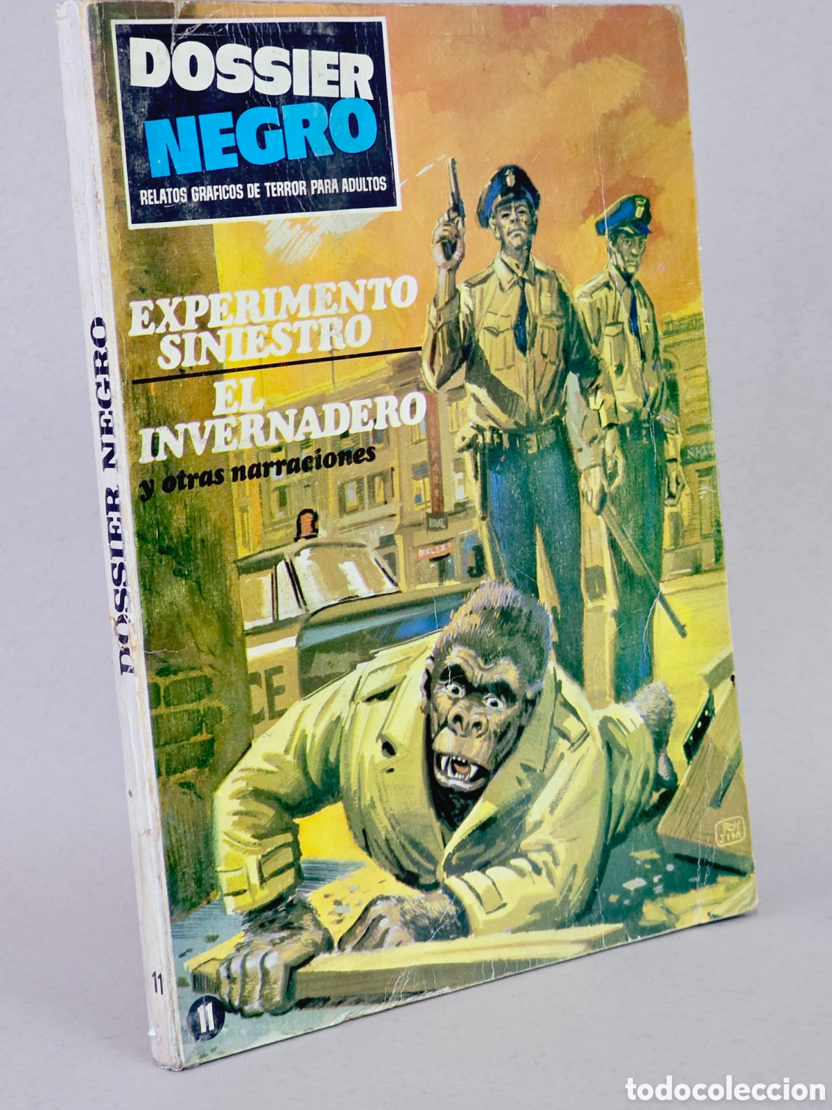 C&oacute;mics: C&Oacute;MIC DOSSIER NEGRO 11 EXPERIMENTO SINIESTRO IBERO MUNDIAL TACO NORMAL ESTADO