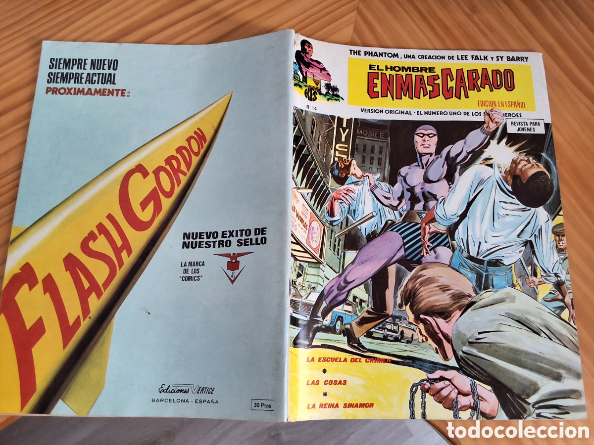 Comics : El hombre enmascarado comic num14 a&ntilde;o 1974 edita vertice