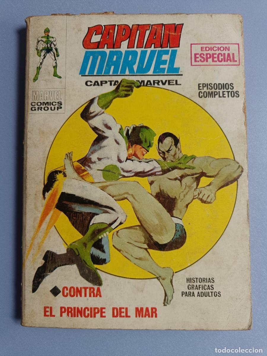 C&oacute;mics: CAPIT&Aacute;N MARVEL (1969, VERTICE) &middot; 2 &middot; CONTRA EL PRINCIPE DEL MAR