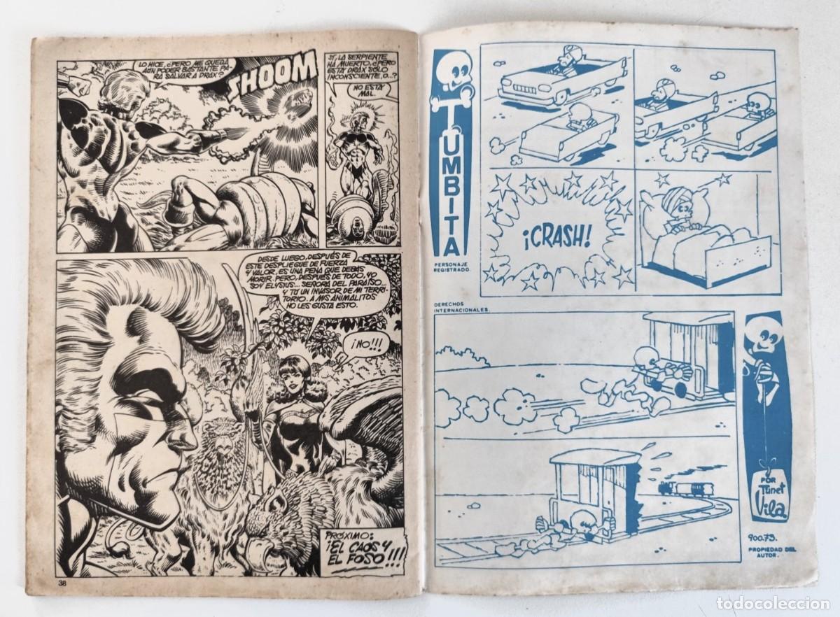 C&oacute;mics: H&Eacute;ROES MARVEL Vol.2 # 59 - CAPIT&Aacute;N MARVEL ~ V&Eacute;RTICE (1980) - Foto 4