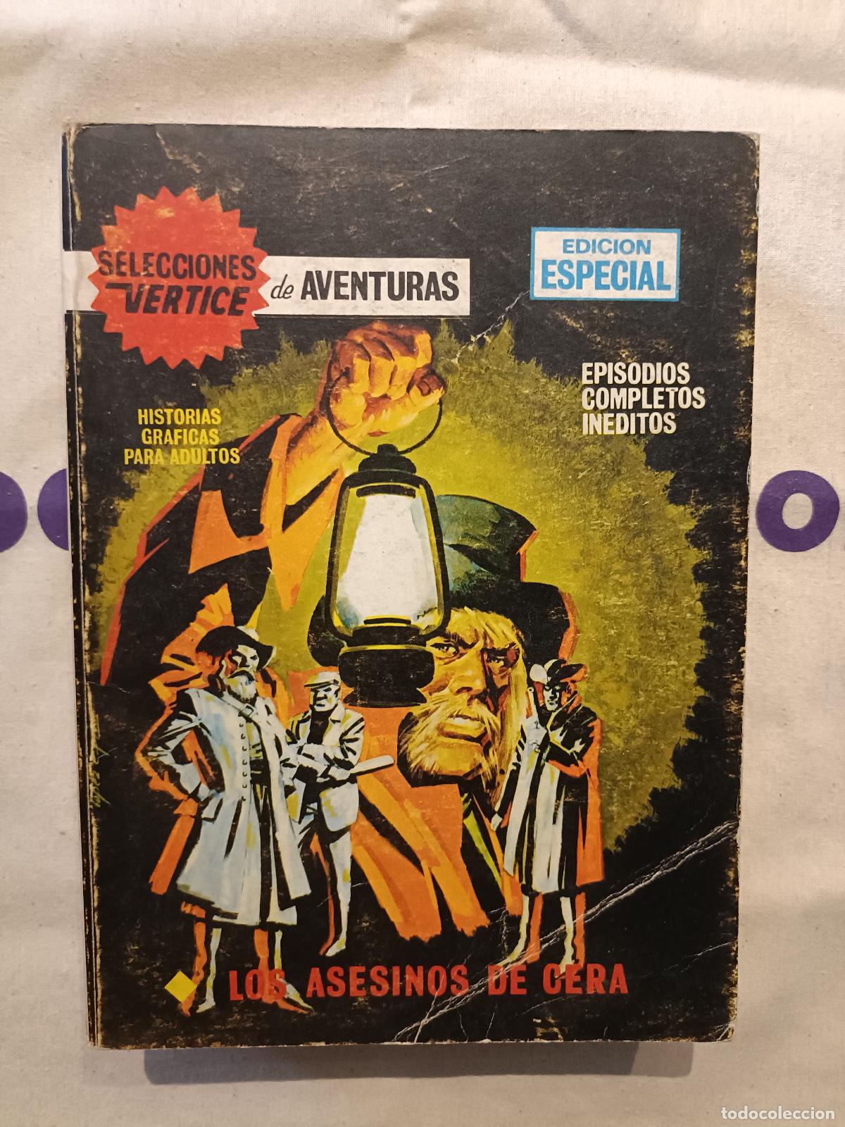 C&oacute;mics: Selecciones V&eacute;rtice de Aventuras - Los Asesinos de Cera, n&ordm; 57 (Taco)
