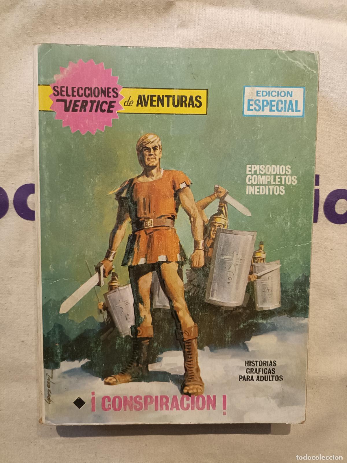 Comics : Selecciones V&eacute;rtice de Aventuras - &iexcl;Conspiraci&oacute;n!, n&ordm; 46 (Taco)