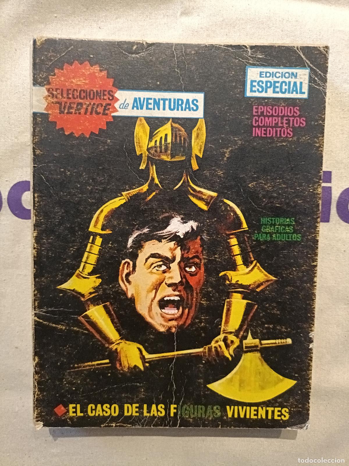 Comics : Selecciones V&eacute;rtice de Aventuras - El caso de las figuras vivientes, n&ordm; 81 (Taco)