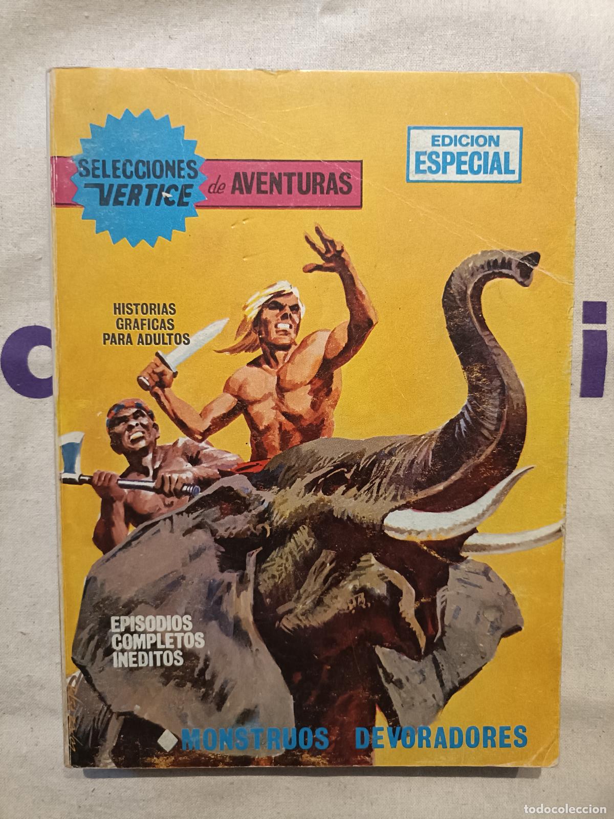 C&oacute;mics: Selecciones V&eacute;rtice de Aventuras - Monstruos Devoradores, n&ordm; 74 (Taco)