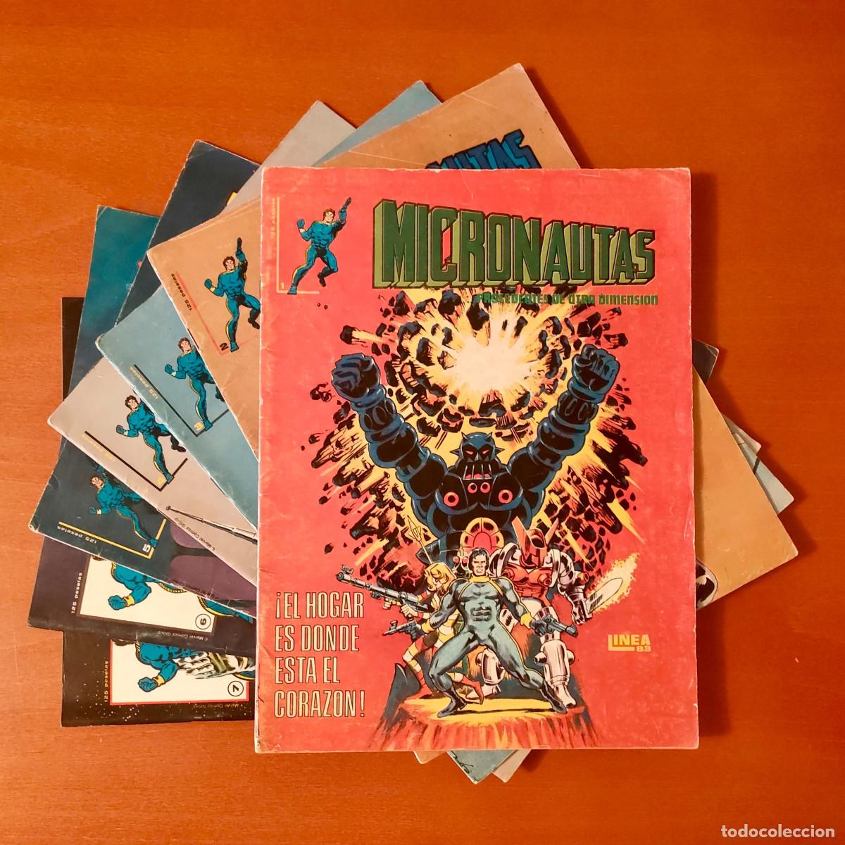 C&oacute;mics: MICRONAUTAS MUNDI-COMICS Completa 7 N&ordm;. EDICIONES VERTICE - Foto 1