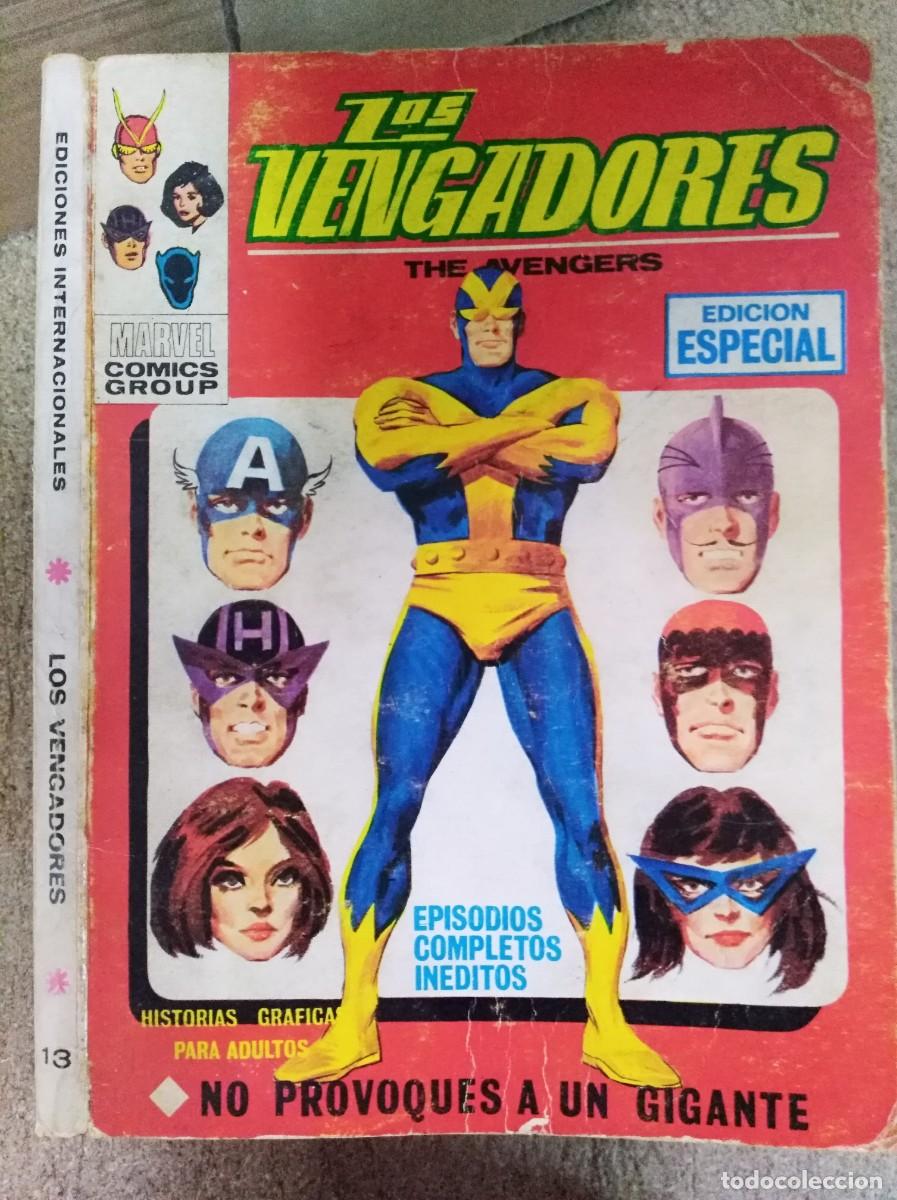 C&oacute;mics: Los vengadores 13.Vol.1.Vertice.25 ptas
