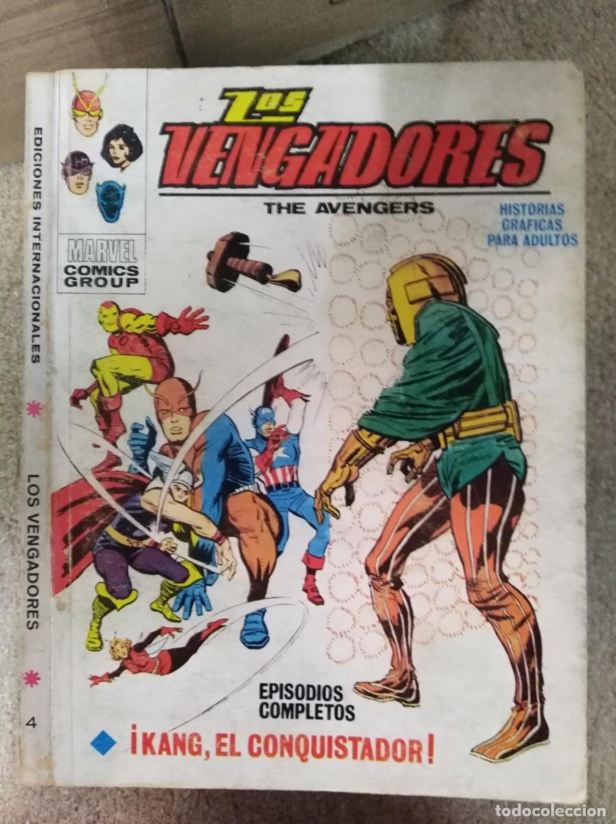 C&oacute;mics: Los vengadores 4.Vol.1.Vertice.25 ptas