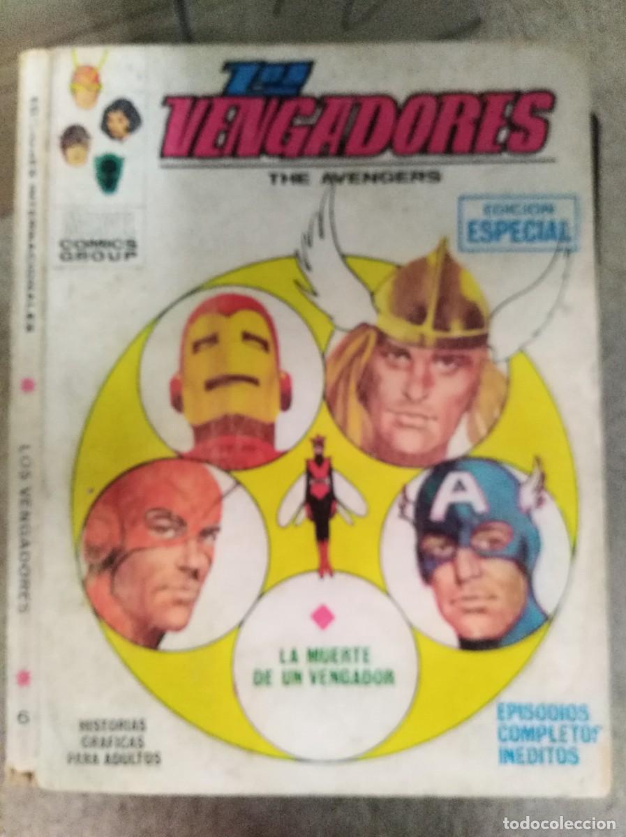 C&oacute;mics: Los vengadores 6.Vol.1.Vertice.25 ptas