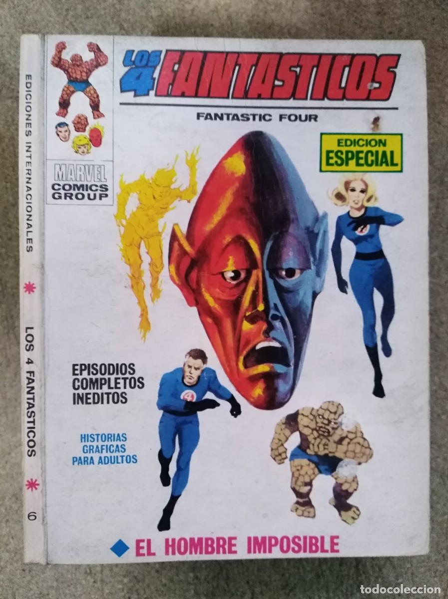 C&oacute;mics: Los 4 Fantasticos 6.Vol.1.Vertice.25 ptas