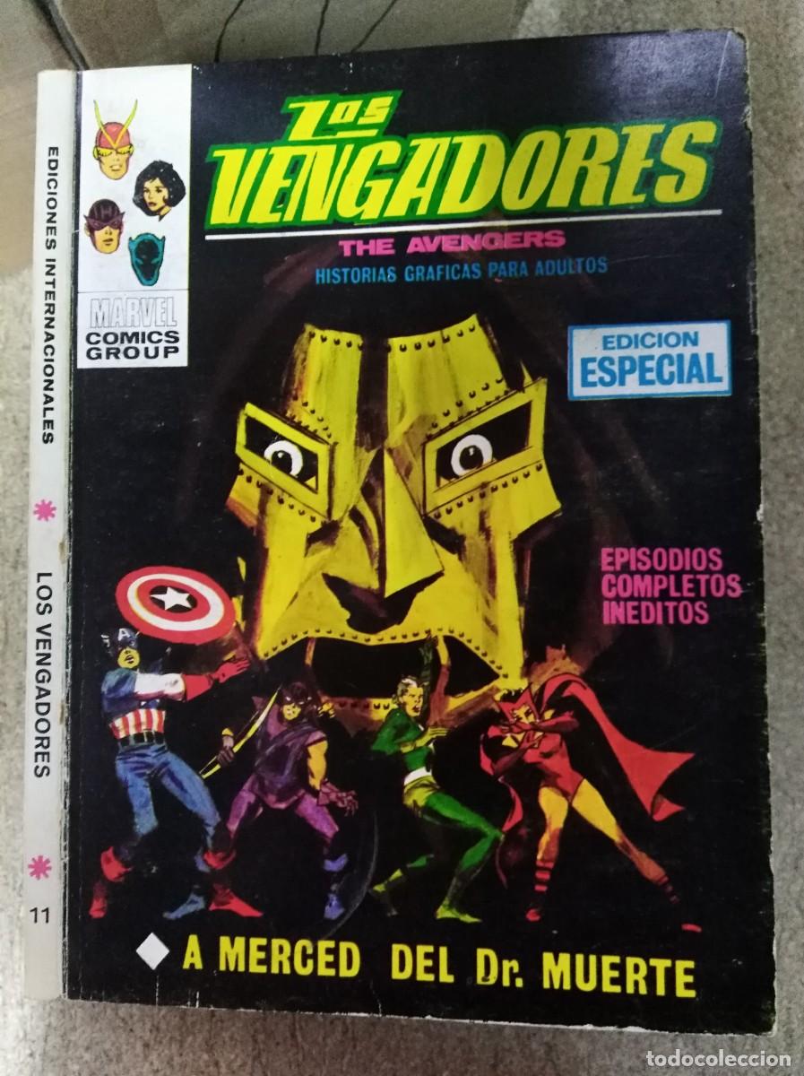C&oacute;mics: Los vengadores 11.Vol.1.Vertice.25 ptas