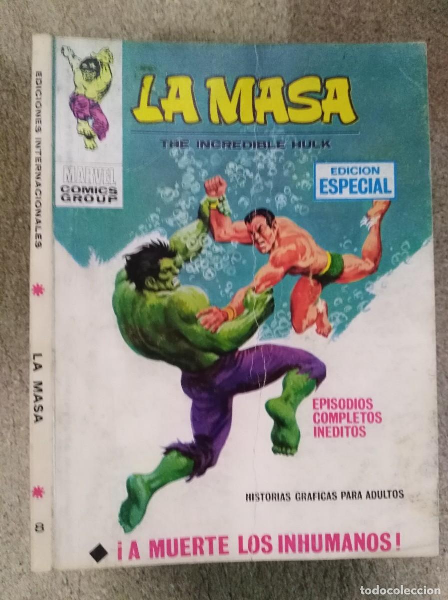 C&oacute;mics: La Masa 8.Vol.1.Vertice.25 ptas