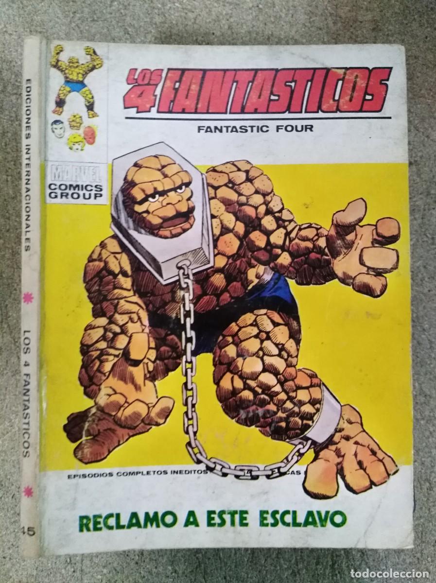 C&oacute;mics: Los 4 Fantasticos 45.Vol.1.Vertice.25 ptas