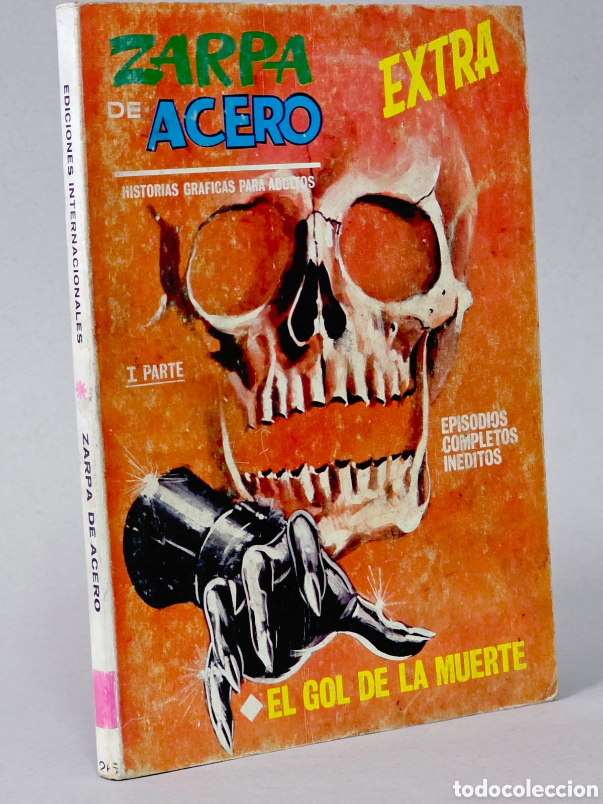 C&oacute;mics: C&Oacute;MIC ZARPA DE ACERO 26 EL GOL DE LA MUERTE TACO FLEETWAY BUEN ESTADO