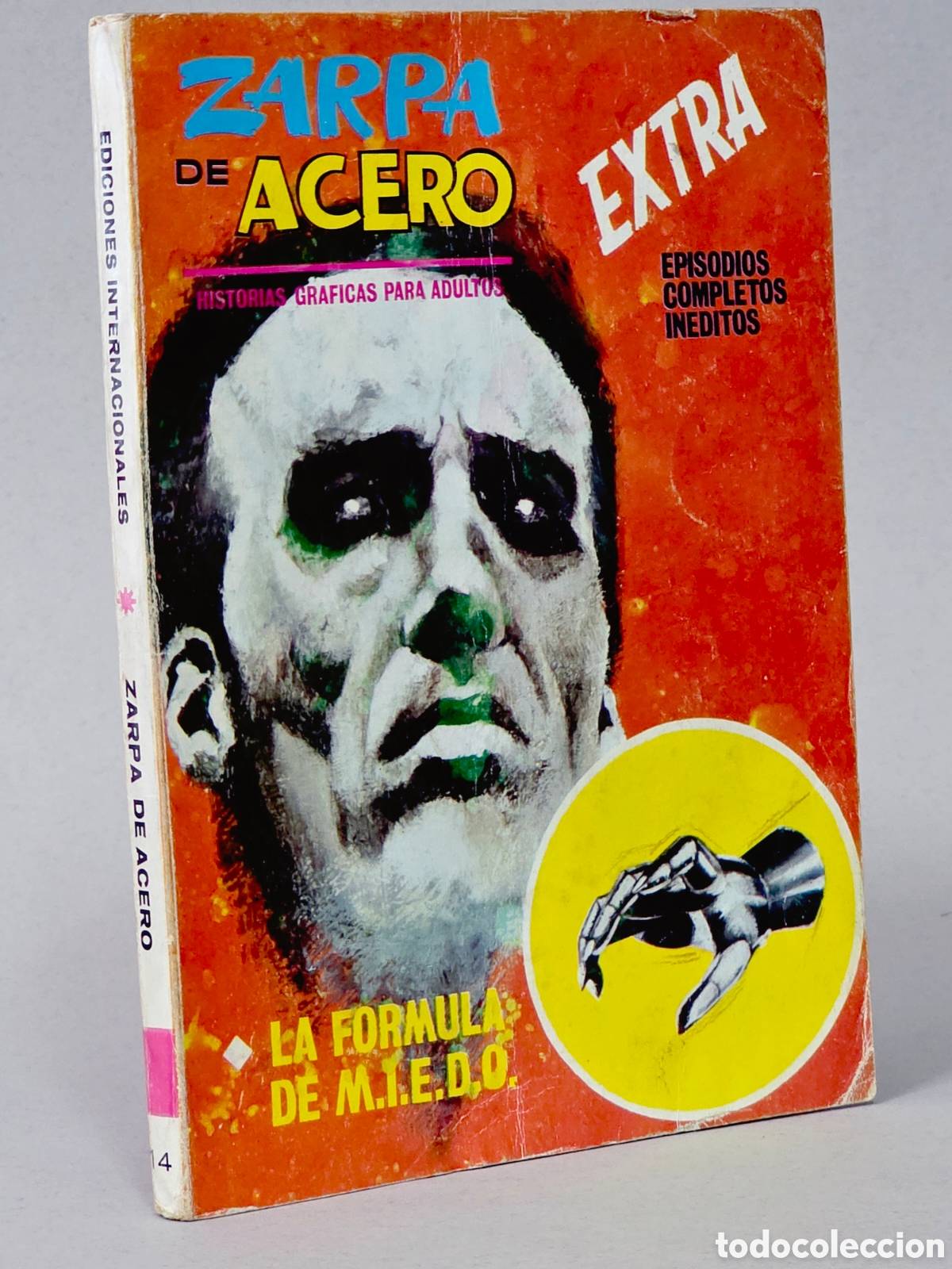 C&oacute;mics: C&Oacute;MIC ZARPA DE ACERO 14 LA F&Oacute;RMULA DE MIEDO TACO FLEETWAY BUEN ESTADO