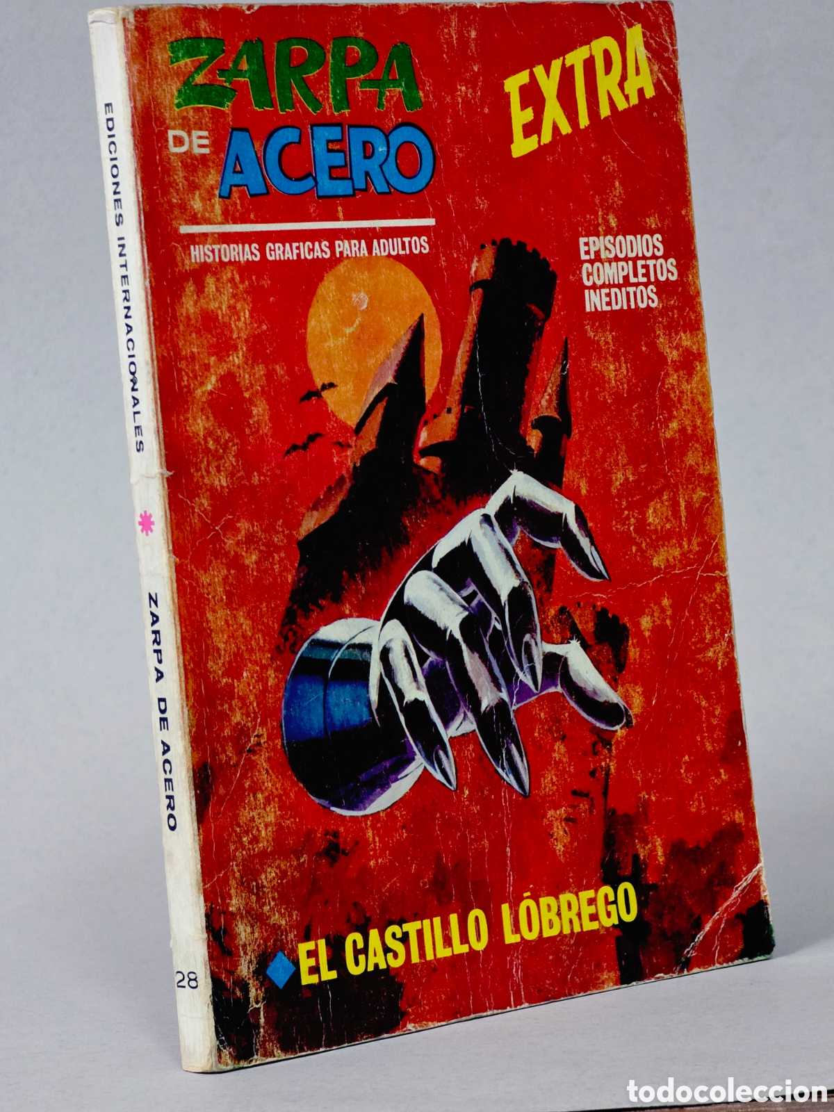 C&oacute;mics: C&Oacute;MIC ZARPA DE ACERO 28 EL CASTILLO L&Oacute;BREGO TACO FLEETWAY NORMAL/BUEN ESTADO