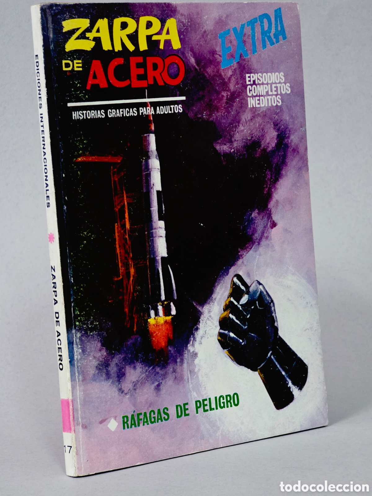 C&oacute;mics: C&Oacute;MIC ZARPAS DE ACERO 17 R&Aacute;FAGAS DE PELIGRO TACO FLEETWAY MUY BUEN ESTADO