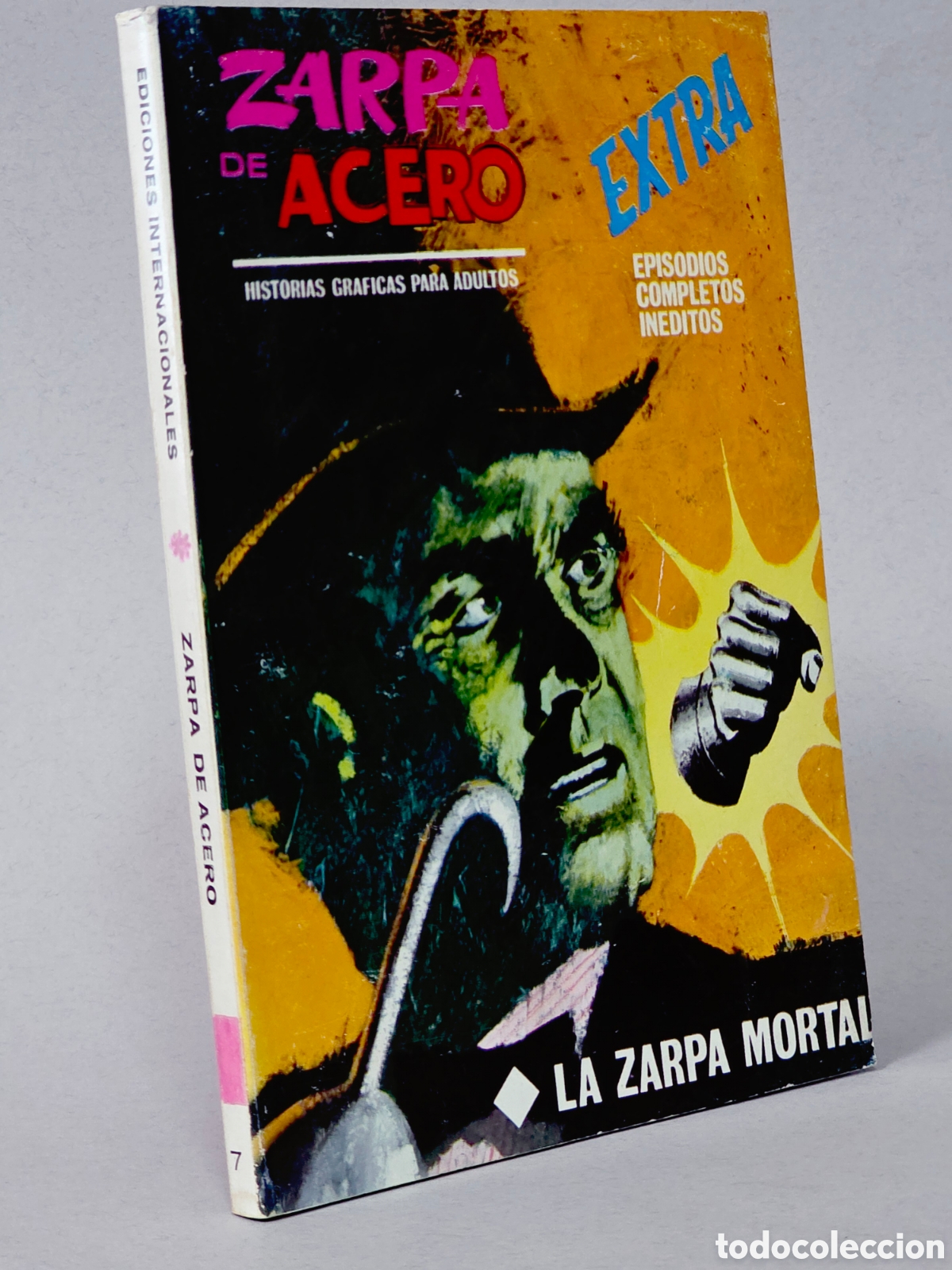 C&oacute;mics: C&Oacute;MIC ZARPAS DE ACERO 7 LA ZARPA MORTAL TACO FLEETWAY MUY BUEN ESTADO