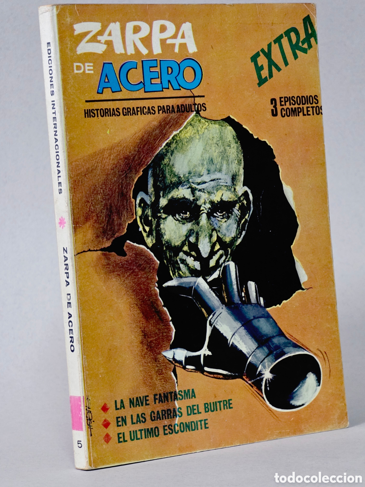 C&oacute;mics: C&Oacute;MIC ZARPAS DE ACERO 5 LA NAVE FANTASMA TACO FLEETWAY MUY BUEN ESTADO