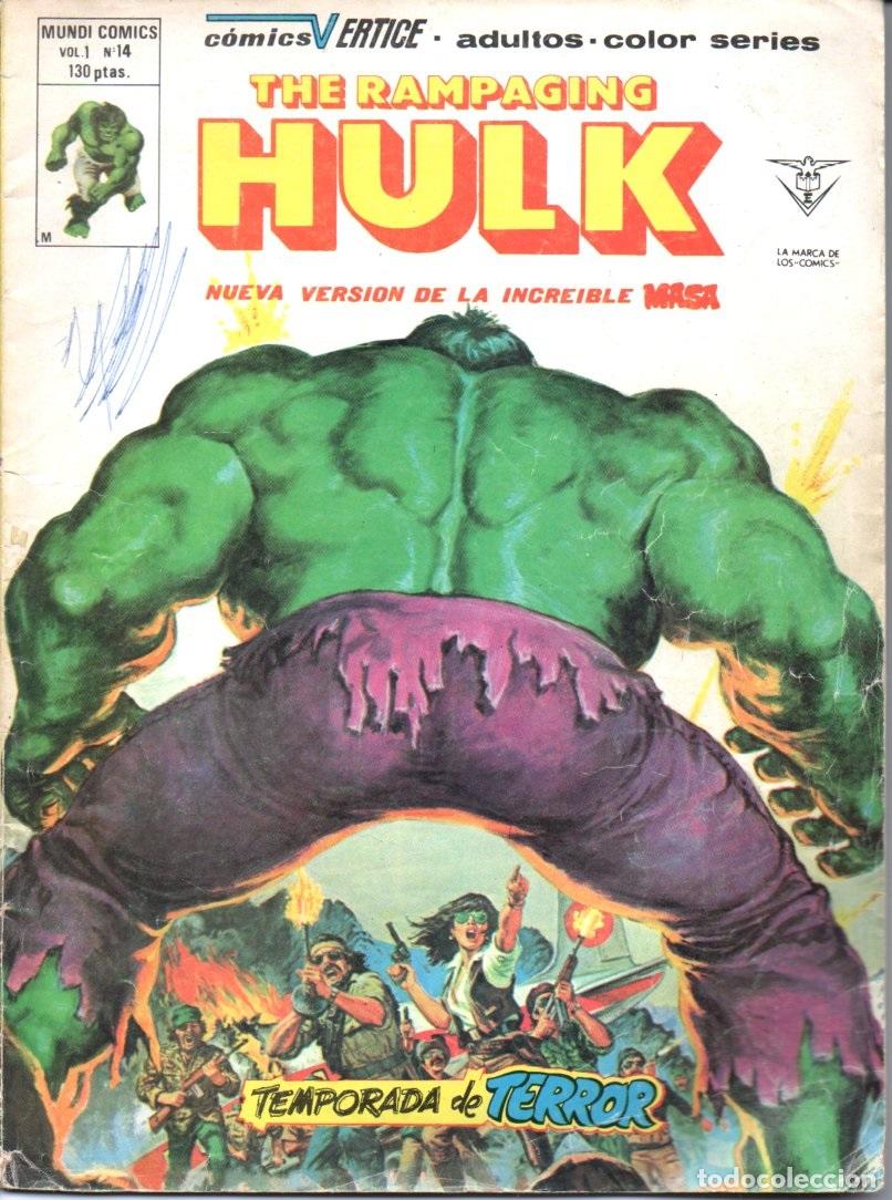 C&oacute;mics: THE RAMPAGING HULK - MUNDI COMICS VOL. 1 N&ordm; 14