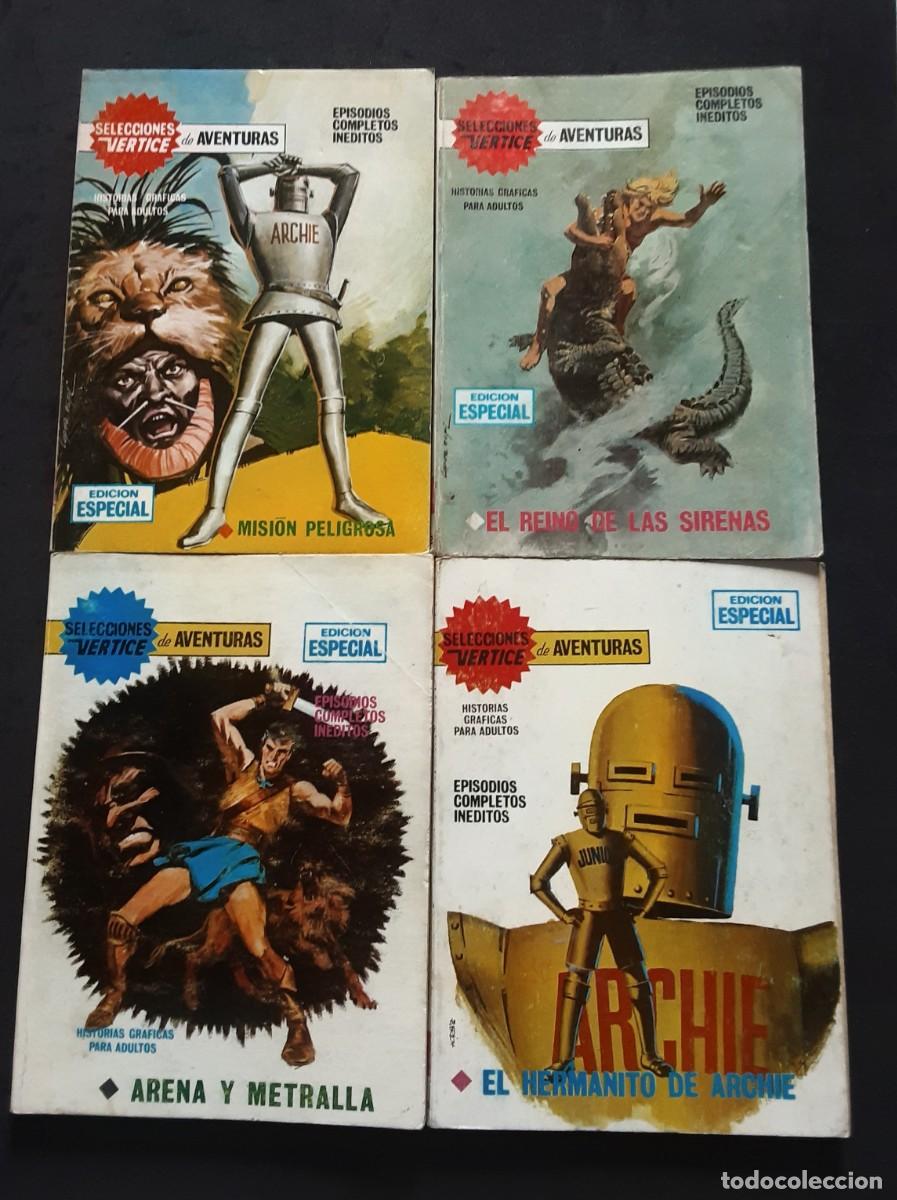 C&oacute;mics: SELECCIONES VERTICE V1 # EDICIONES VERTICE 1966 # LOTE DE 18 NUMEROS