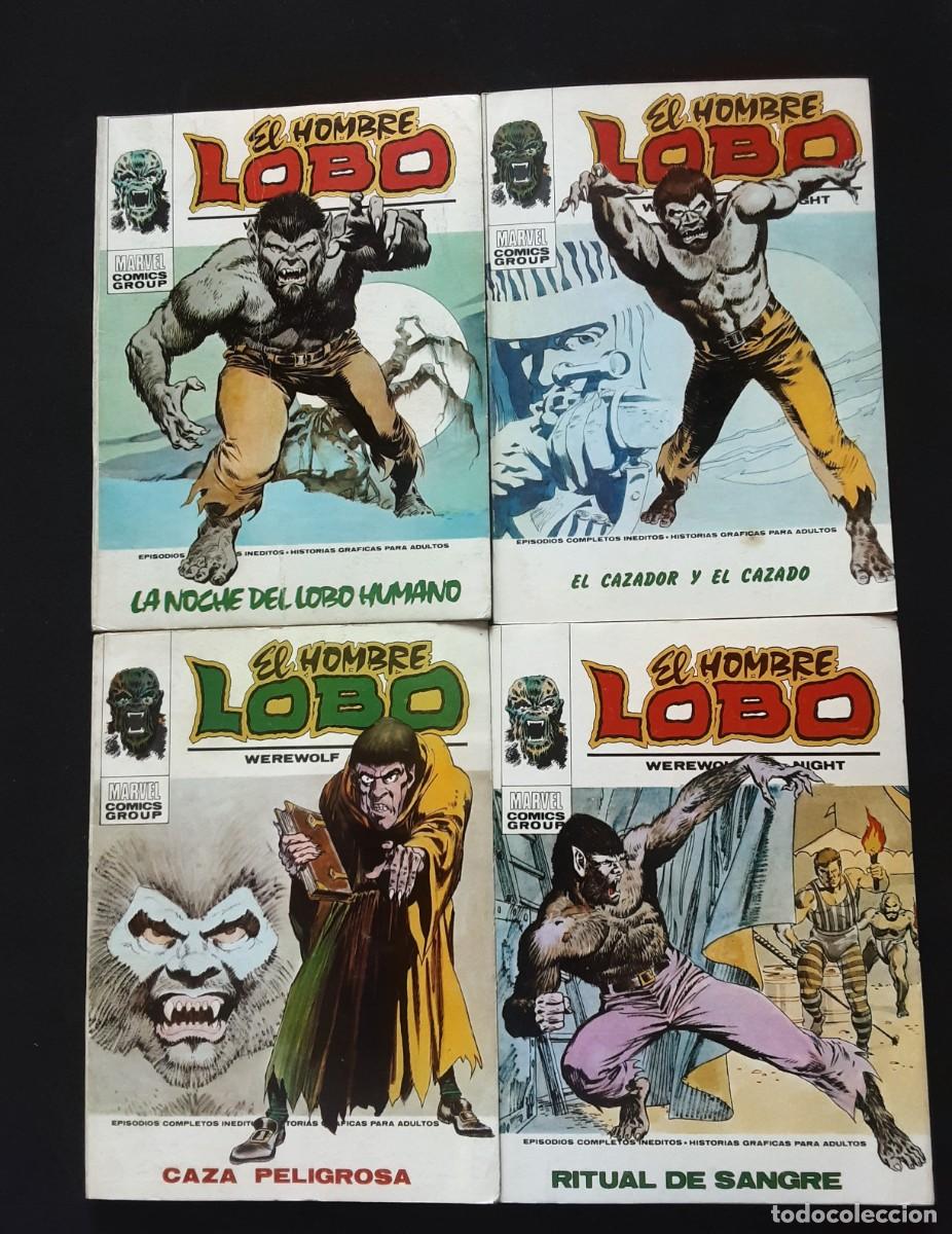 C&oacute;mics: EL HOMBRE LOBO V1 # EDICIONES VERTICE 1972 # COLECCION A FALTA DE DOS NUMEROS