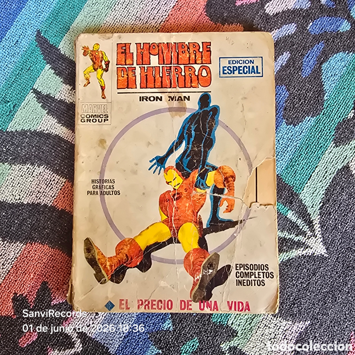 C&oacute;mics: MARVEL COMICS GROUP 8: EL HOMBRE DE HIERRO, IRON MAN (VERTICE) - Foto 1