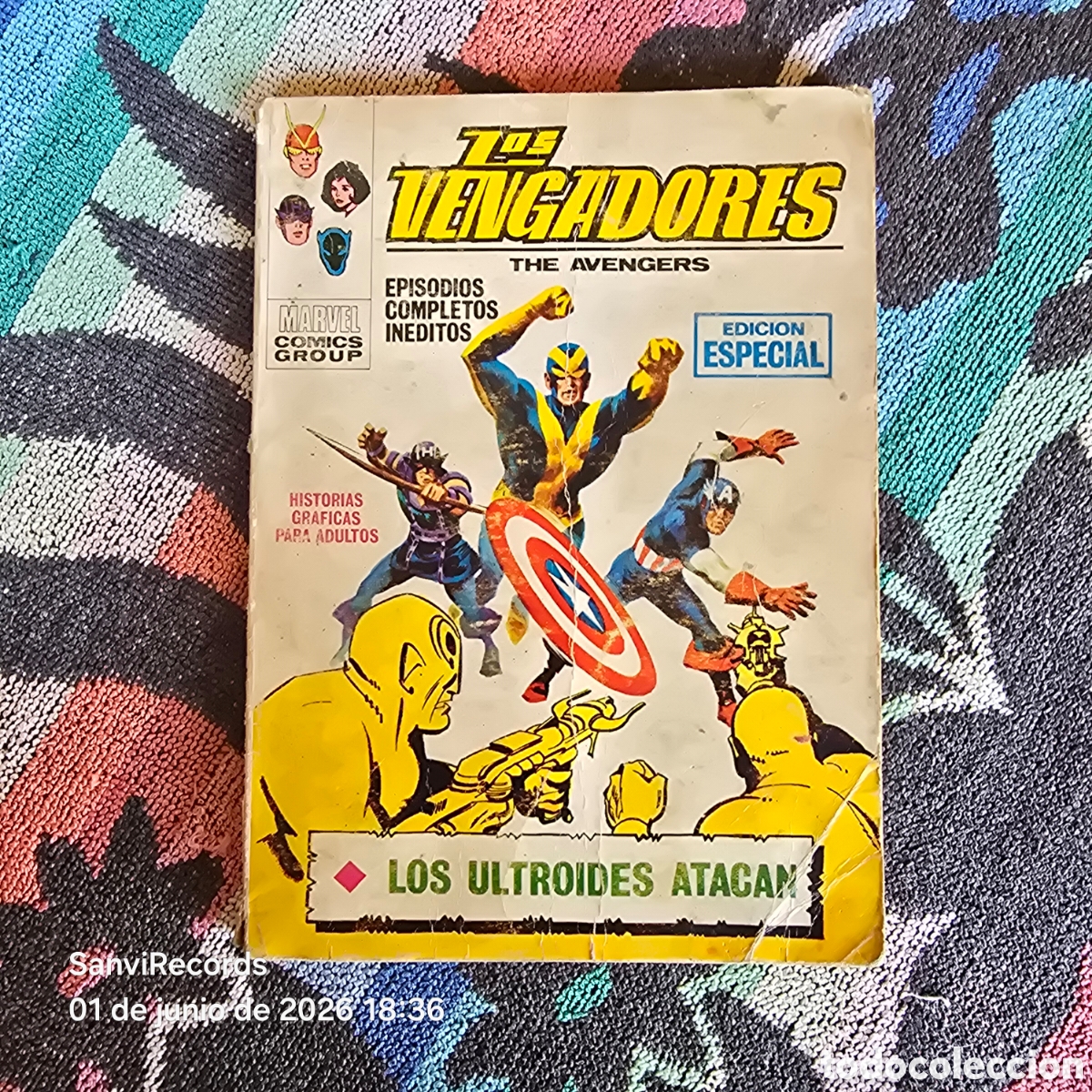 C&oacute;mics: MARVEL COMICS GROUP 16: LOS VENGADORES, THE AVENGERS (VERTICE) - Foto 1