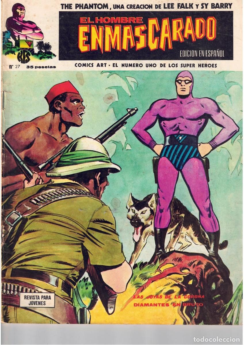 C&oacute;mics: Hombre Enmascarado 27. Editorial V&eacute;rtice.