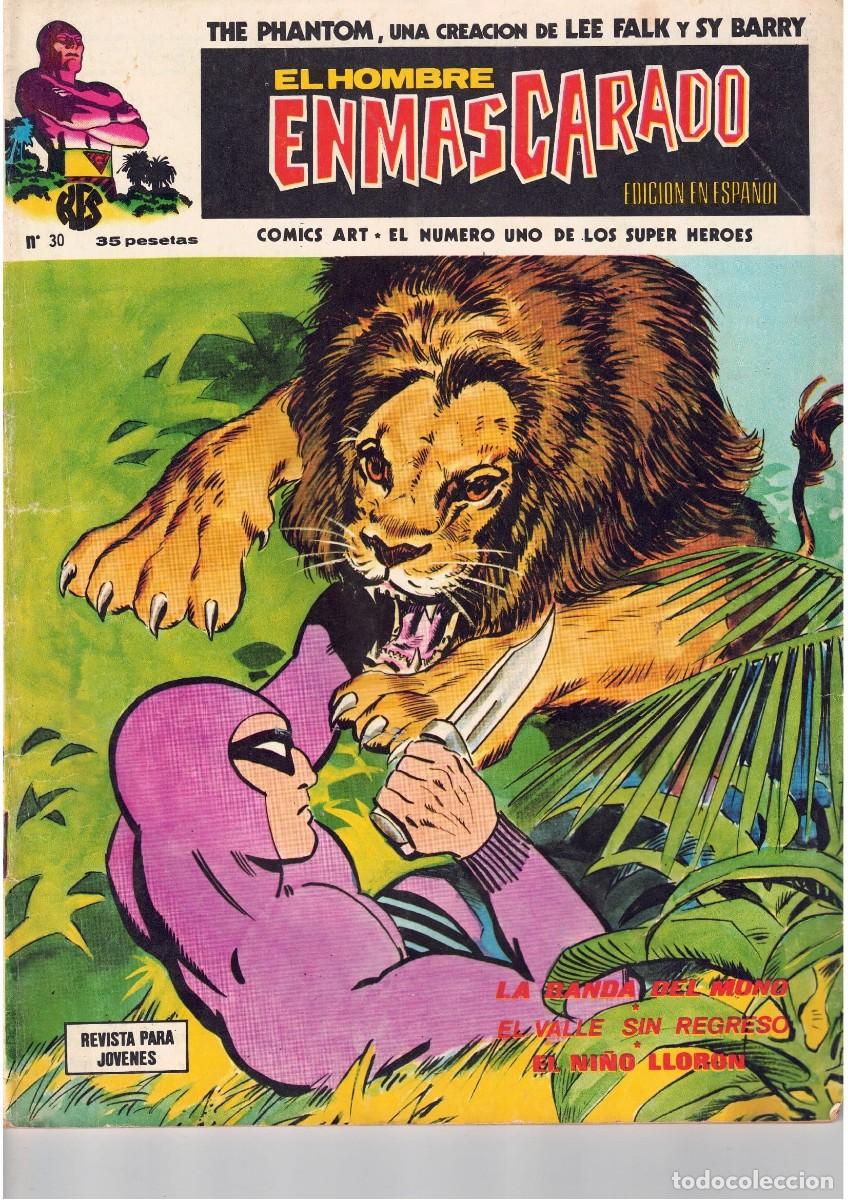 C&oacute;mics: Hombre Enmascarado 30. Editorial V&eacute;rtice.