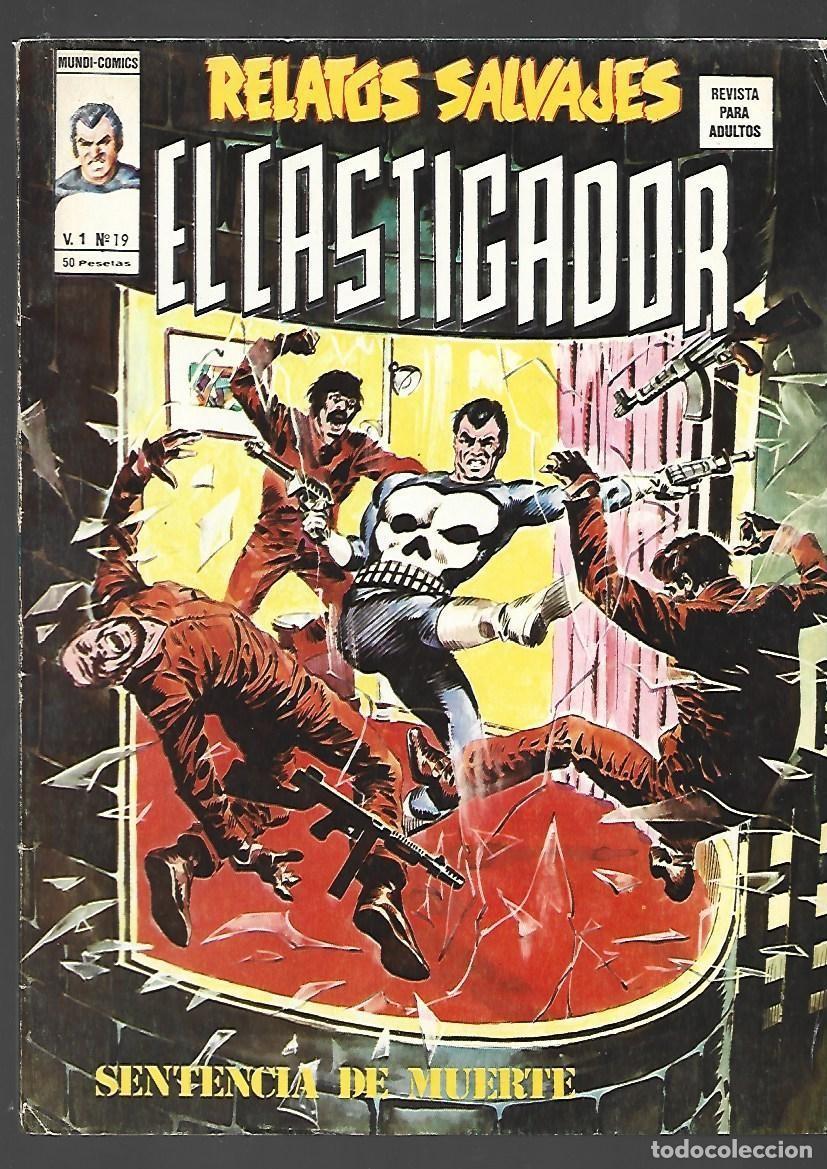 C&oacute;mics: Relatos salvajes, 19: el Castigador, 1975, Vertice, muy buene stado