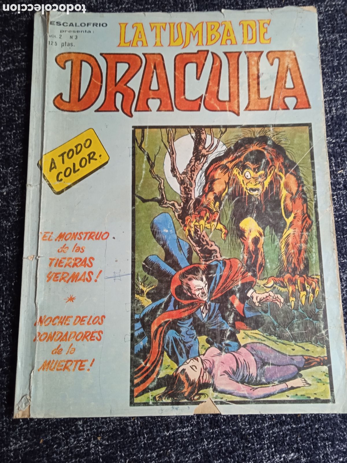 C&oacute;mics: LA TUMBA DE DRACULA VOL 2 - N&ordm; 3 ( VERTICE COLOR )