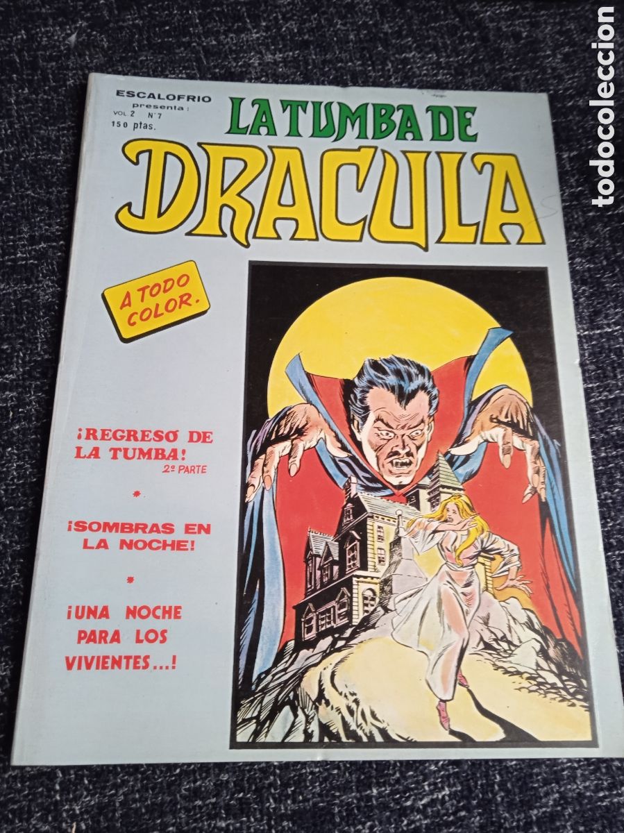 C&oacute;mics: LA TUMBA DE DRACULA VOL 2 - N&ordm; 7 ( VERTICE COLOR ) - Foto 1