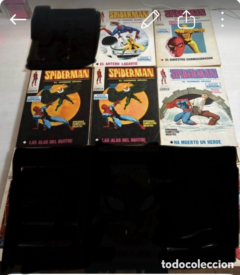 C&oacute;mics: 5 c&oacute;mics Spiderman vol. 1 v&eacute;rtice - Foto 1