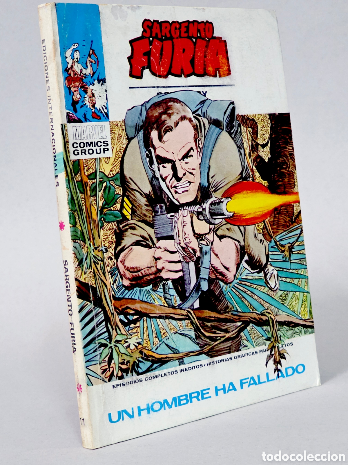 C&oacute;mics: C&Oacute;MIC SARGENTO FURIA 11 EL HOMBRE HA FALLADO VERTICE MARVEL TACO NORMAL ESTADO