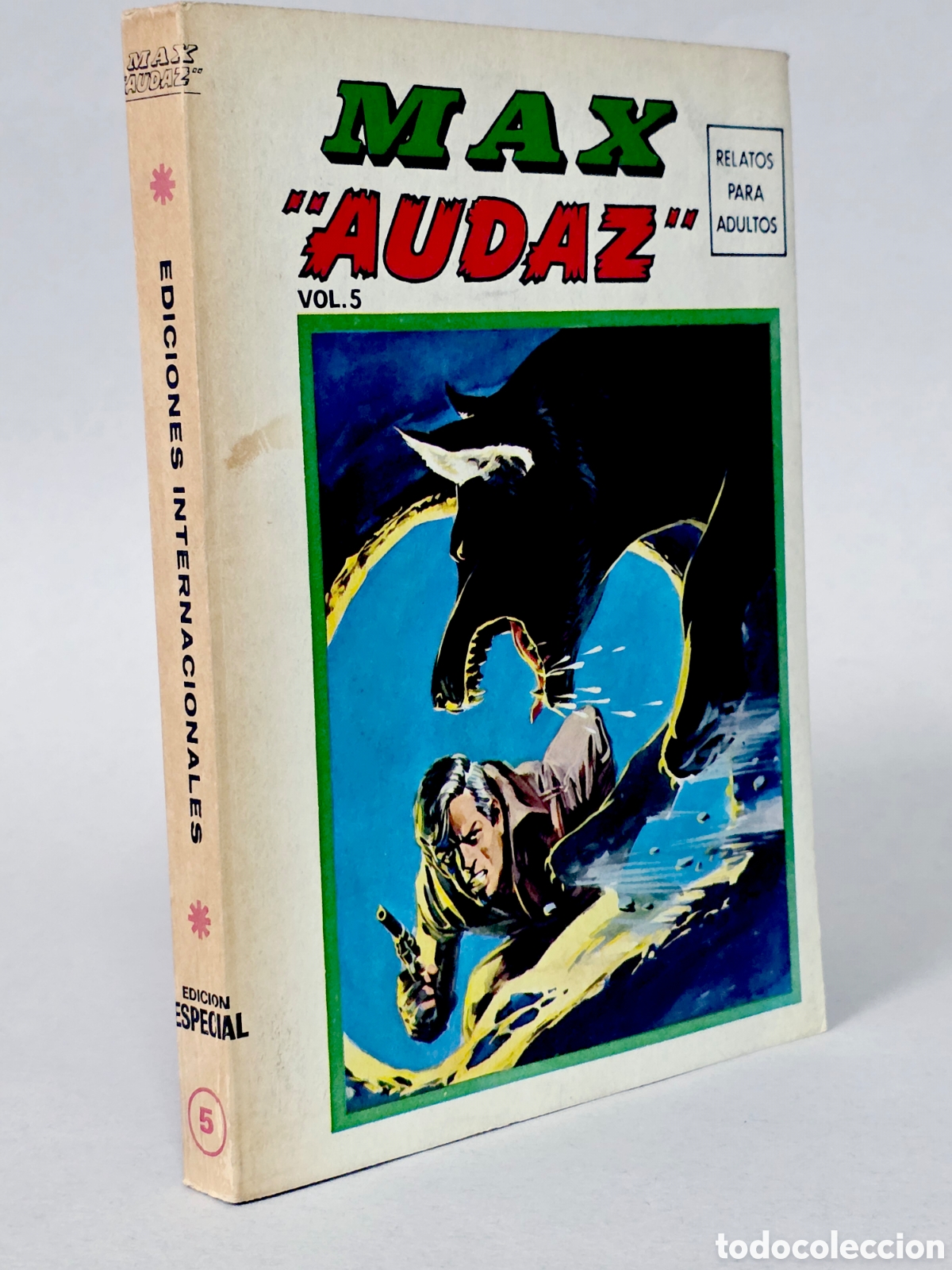 C&oacute;mics: C&Oacute;MIC MAX AUDAZ 5 TACO EDICI&Oacute;N GIGANTE TACO CANTO OSCURO MUY BUEN ESTADO