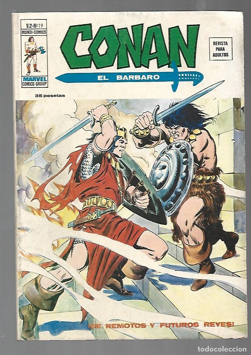 C&oacute;mics: Conan, vol. 2 n&uacute;mero, 19: de remotos y futuros reyes, 1975, Vertice, buen estado