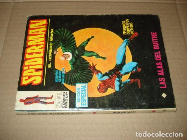 C&oacute;mics: Spiderman, 19: las alas del Buitre, 1971, Vertice, buen estado
