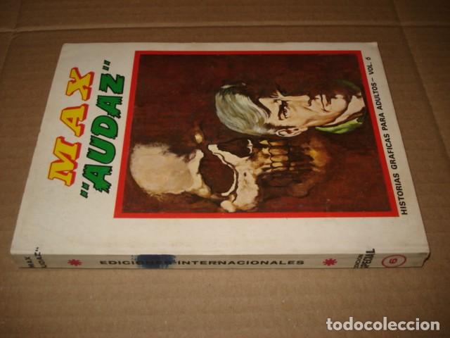 C&oacute;mics: Max Audaz, 6, 1975, Vertice, muy buen estado. 224 p&aacute;ginas