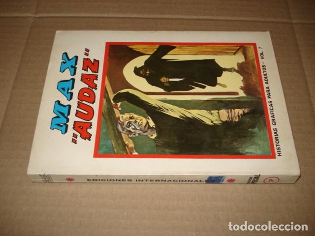 C&oacute;mics: Max Audaz, 7, 1975, Vertice, muy buen estado. 224 p&aacute;ginas