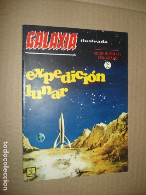 C&oacute;mics: Galaxia, 23: expedici&oacute;n lunar, 1966, Vertice, muy buen estado