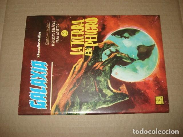 Comics : Galaxia, 21: la Tierra en peligro, 1966, Vertice, muy buen estado