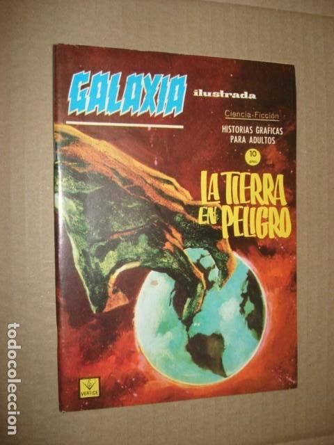 C&oacute;mics: Galaxia, 21: la Tierra en peligro, 1966, Vertice, muy buen estado