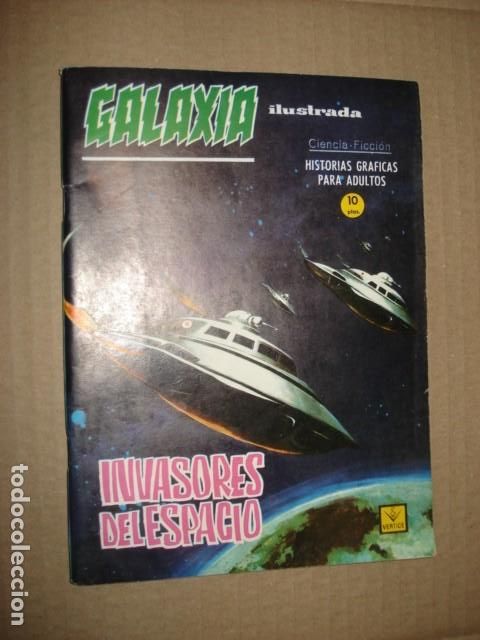 C&oacute;mics: Galaxia, 20:: invasores del espacio, 1966, Vertice, muy buen estado