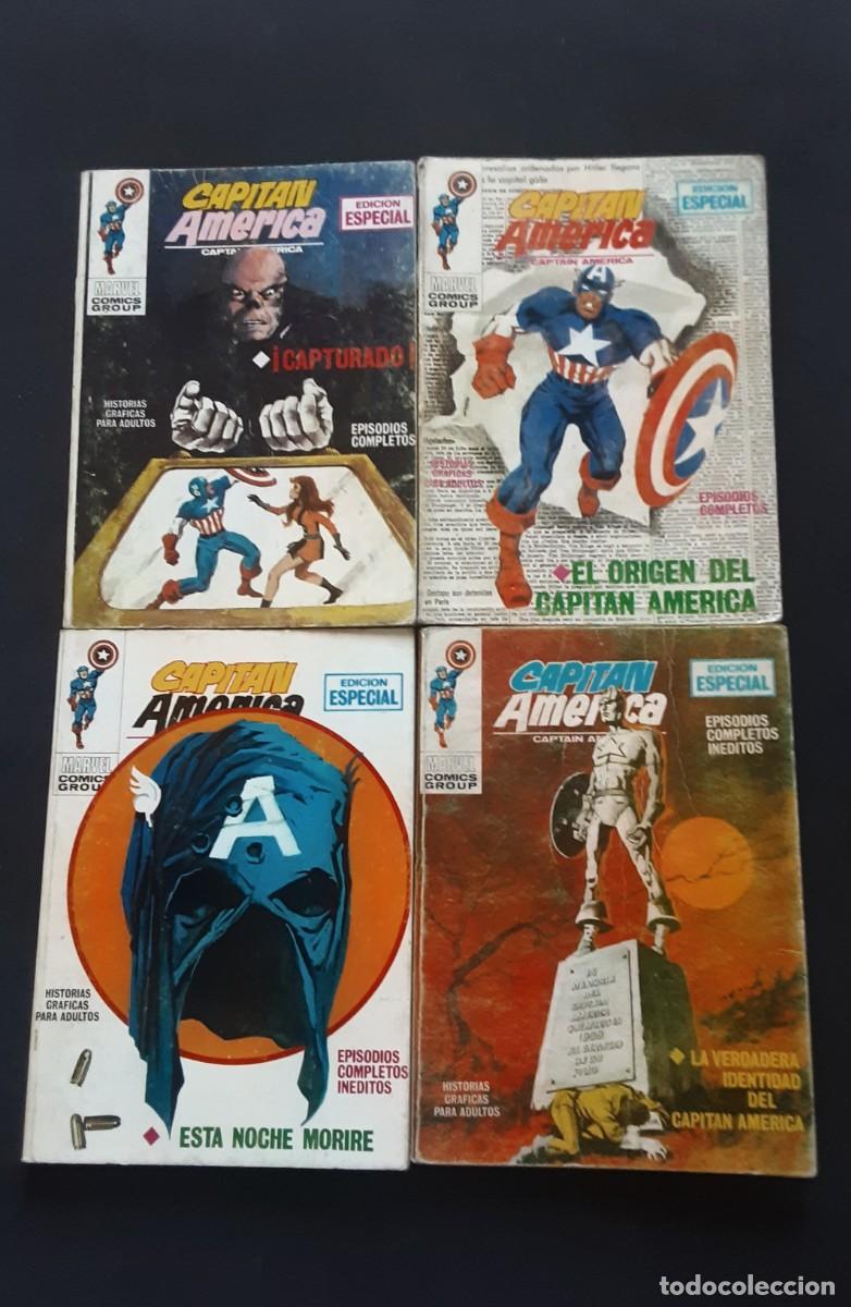 C&oacute;mics: CAPITAN AMERICA V1 # EDICIONES VERTICE1969 # LOTE DE,18 NUMEROS # LOPEZ ESPI