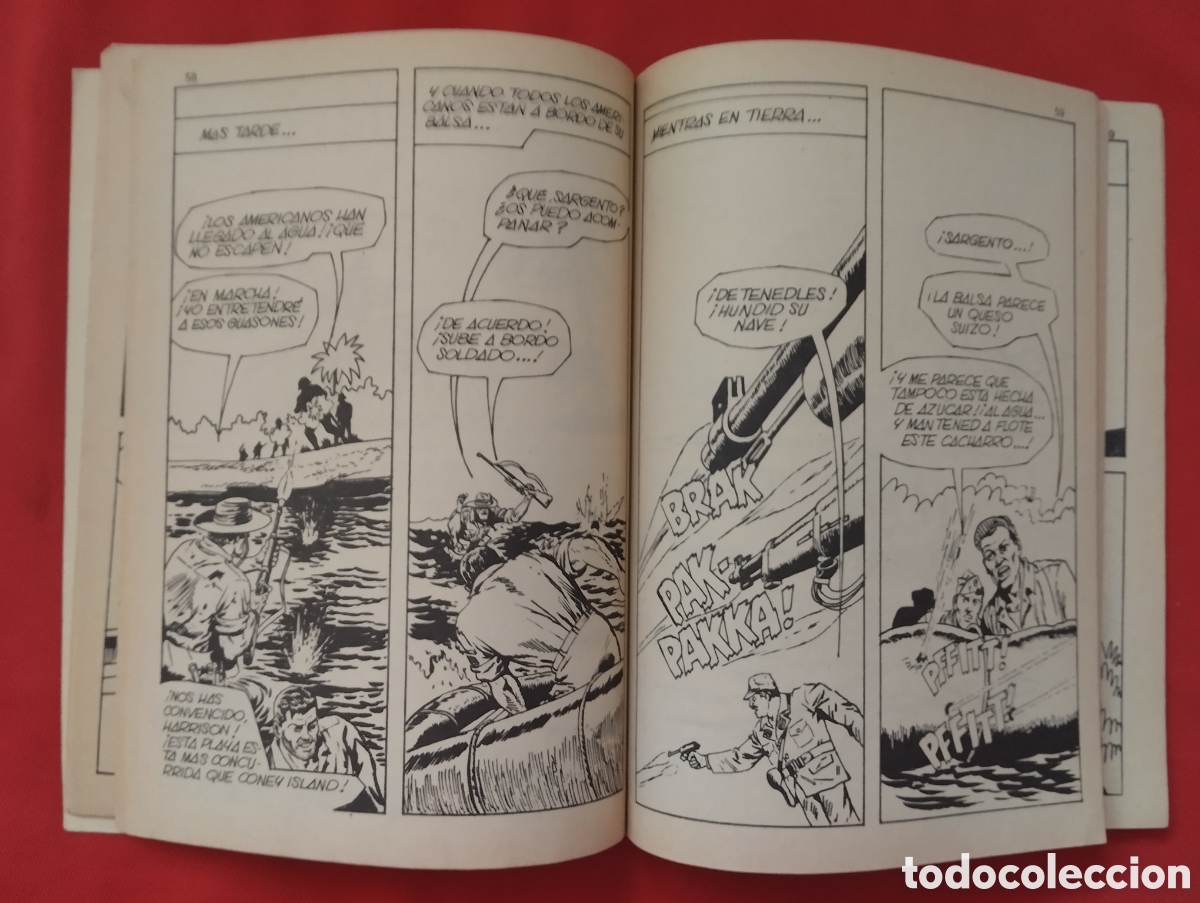 C&oacute;mics: SARGENTO FURIA INVASI&Oacute;N, N&Uacute;M 25 EDICIONES VERTICE 1974 - Foto 5