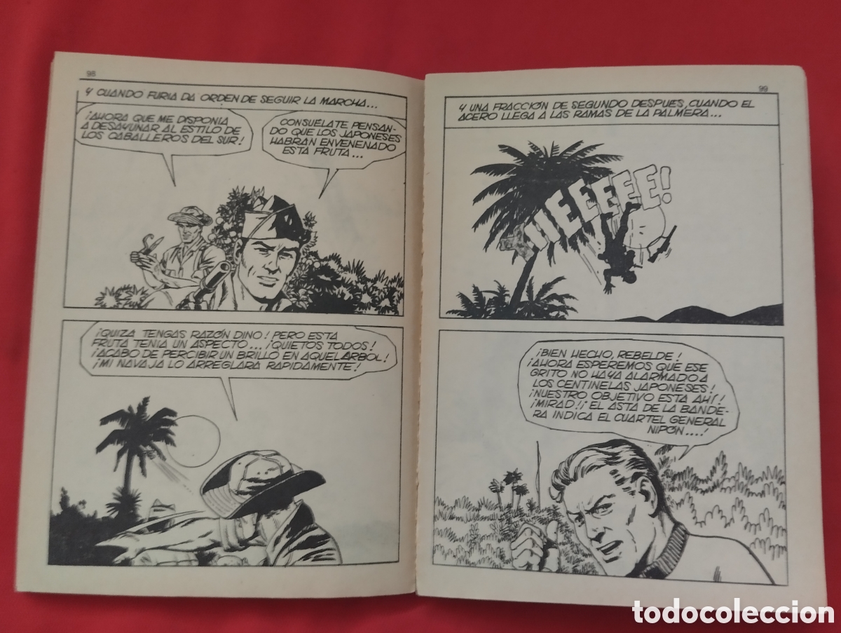 C&oacute;mics: SARGENTO FURIA INVASI&Oacute;N, N&Uacute;M 25 EDICIONES VERTICE 1974 - Foto 6