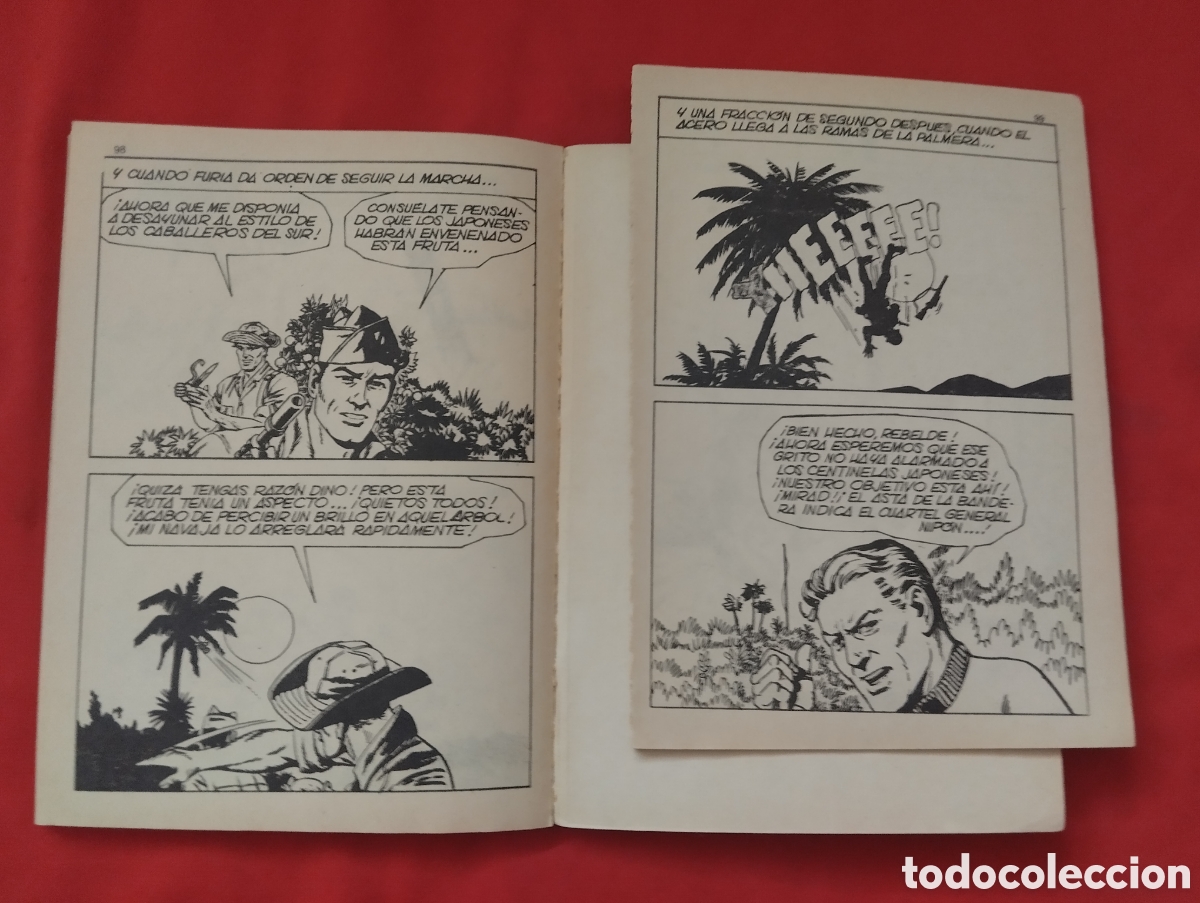 C&oacute;mics: SARGENTO FURIA INVASI&Oacute;N, N&Uacute;M 25 EDICIONES VERTICE 1974 - Foto 8