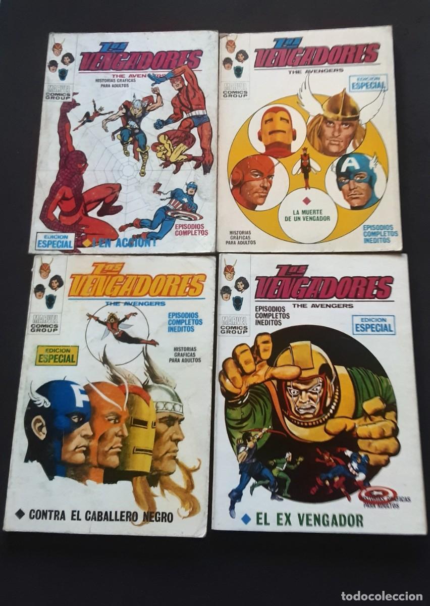 C&oacute;mics: LOS VENGADORES V1 # EDICIONES VERTICE 1969 # LOTE DE 26 UD # LOPEZ ESPI